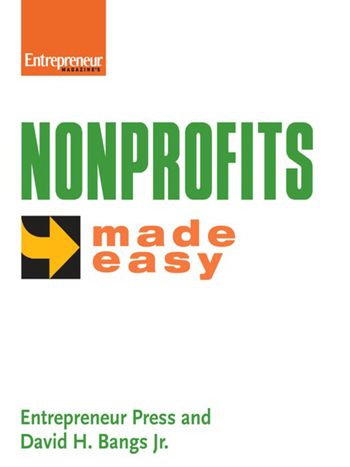 Title details for Nonprofits Made Easy by Entrepreneur Press - Available